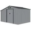 Sodo namukas su malkine MADISON 11x6, Light Pilkas