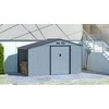 Sodo namukas su malkine MADISON 11x6, Light Pilkas