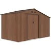Sodo namukas su malkine MADISON 11x6, Walnut