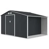 Sodo namukas su malkine MADISON 11x8, Cold Pilkas