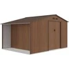 Sodo namukas su malkine MADISON 11x8, Walnut