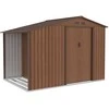 Sodo namukas su malkine MADISON 9x6, Walnut