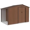 Sodo namukas su malkine MADISON 9x6, Walnut