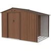 Sodo namukas su malkine MADISON 9x6, Walnut