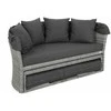 Sodo sofa Sydney, Light Pilkas / Pilkas Melange