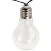 Soliarinė lauko girlianda lemputės Bulbs 10 LED