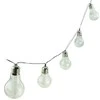 Soliarinė lauko girlianda lemputės Bulbs 10 LED
