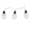Soliarinė lauko girlianda lemputės Loft Copper 10 LED