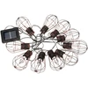Soliarinė lauko girlianda lemputės Loft Copper 10 LED