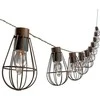 Soliarinė lauko girlianda lemputės Loft Copper 10 LED