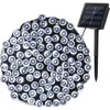 Soliarinė lempučių girlianda 100 LED, 10 m, šaltai balta