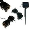 Soliarinė lempučių girlianda 100 LED, 10 m, šilta balta
