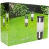 Soliariniai sodo šviestuvai SOLAR LED Inox, 3 vnt.