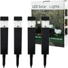 Soliarinis LED sodo šviestuvas ECOBRIGHT, 4 vnt