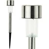 Soliarinis LED sodo šviestuvas Elegance Sidabrinis Inox