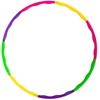 Spalvotas Hula Hoop lankas, 50 cm, 7 dalys