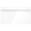 Spintelė Mexen Orio 50 cm su praustuvu Otis, 1 stalčius, Baltas glossy