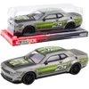 Sportinis automobilis, 28 cm, sidabrinis/žalias