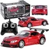 Sportinis automobilis BMW Z4 su nuotolinio valdymo pultu, raudonas