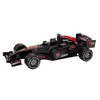 Sportinis automobilis F1 su garsais ir šviesom, juodas