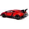 Sportinis automobilis RapidLegend su nuotolinio valdymo pultu, raudonas
