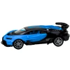 Sportinis automobilis su nuotolinio valdymo pultu, mėlynas