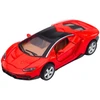 Sportinis automobilis su šviesos ir garso efektais, raudonas (1 vnt.)