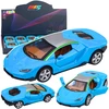Sportinis automobilis su šviesos ir garso efektais, mėlynas (1 vnt.)