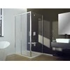 Stačiakampė dušo kabina Besco Actis Chrome, 120 x 90 x 195 cm