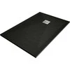 Stačiakampis dušo padėklas Mexen Stone+ su sifonu, Anthracite, 120x80 cm
