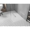 Stačiakampis dušo padėklas Mexen Toro SMC, 170 x 90 cm, Baltas+Inox
