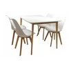 Stalas Emily, 120x80x75 cm, baltas
