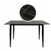 Stalas Markinia Gold, 140x80x75 cm
