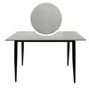 Stalas Venezia Pilkas, 120x70x75 cm
