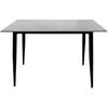 Stalas Venezia Pilkas, 120x70x75 cm