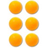 Stalo teniso kamuoliukų rinkinys Ping Pong, 6 vnt., oranžiniai