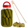 Stiklinis indas su dangteliu, 3 l (1 vnt.)