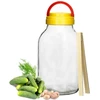 Stiklinis indas su dangteliu, 3 l (1 vnt.)