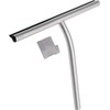 Stiklo valytuvas su laikikliu Deante Silia ADI_F31K, Brushed steel