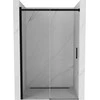 Stumdomos dušo durys Mexen Omega, Juodas, 130 cm