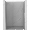 Stumdomos dušo durys Mexen Velar, Baltas, 110 cm