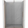 Stumdomos dušo durys Mexen Velar, Brushed copper, 160 cm