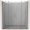 Stumdomos dušo durys Mexen Velar DUO, Brushed copper, 180 cm