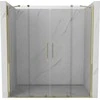 Stumdomos dušo durys Mexen Velar DUO, Gold, 140 cm