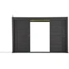 Stumdomos žaliuzinės durys pavėsinei Pergola PREMIUM 4m, Anthracite