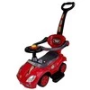 Stumiamas automobilis Mega Car 3in1, raudonas