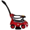 Stumiamas automobilis Mega Car 3in1, raudonas