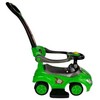 Stumiamas automobilis Mega Car 3in1, žalias