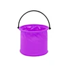 Sulankstomas PVC kibirėlis vaikams, violetinis