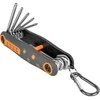Sulankstomas šešiakampių raktų rinkinys TORX 9 - 40 mm Bradas, 8 vnt., short